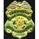 IOWA STATE PATROL PIN MINI BADGE SERGEANT PIN